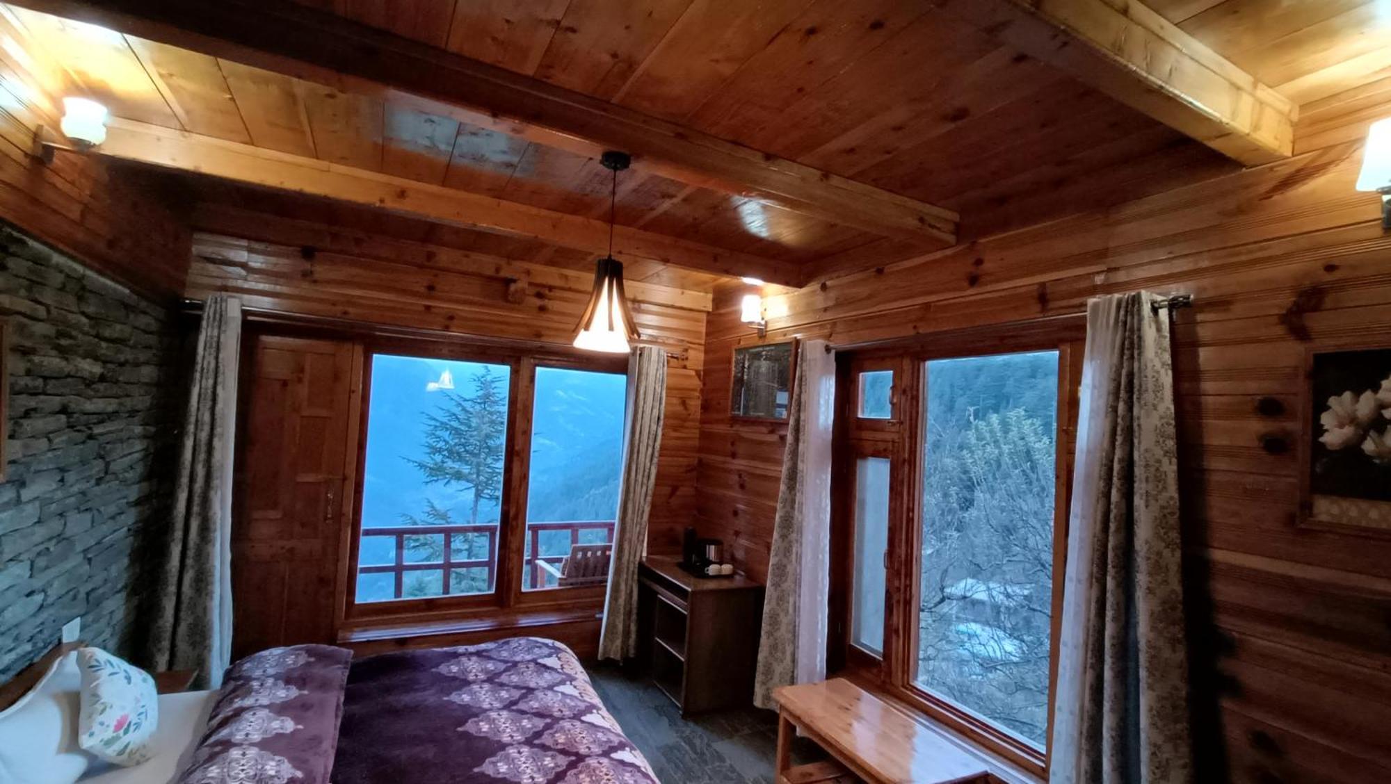 Ishan Log Huts-A Boutique Home Stay Banjār Exterior foto